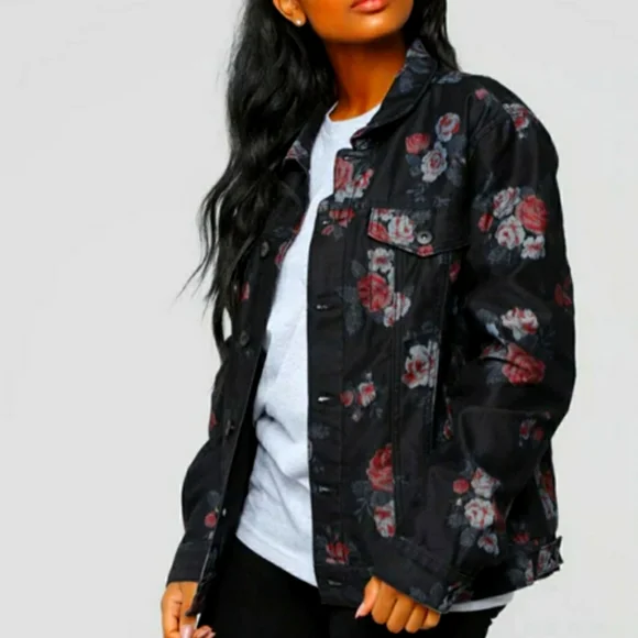 Fashion Nova Jackets Coats Fashion Nova Dominique Rose